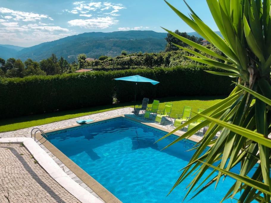 Maison Familiale De Caractere Avec Piscine Padronelo Exterior photo