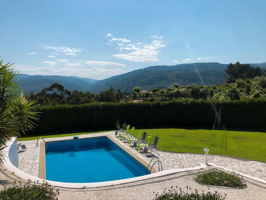 Maison Familiale De Caractere Avec Piscine Padronelo Exterior photo